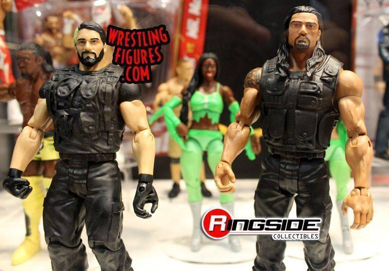 2013 WWE Mattel Basic Battle Packs Series 24 Seth Rollins & Roman Reigns