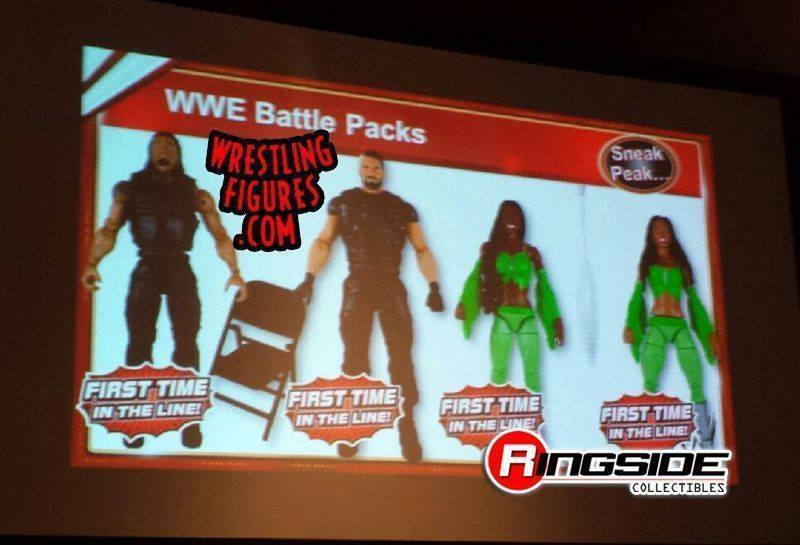 2013 WWE Mattel Basic Battle Packs Series 24 Seth Rollins & Roman Reigns
