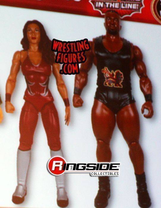 2013 WWE Mattel Basic Series 33 #59 Tamina Snuka