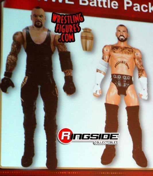 2013 WWE Mattel Basic Battle Packs Series 25 CM Punk vs. Undertaker
