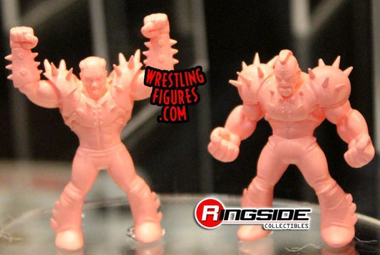 Unreleased WWE Mattel M.U.S.C.L.E. Style Road Warriors Animal & Hawk