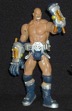 2000 WCW Toy Biz S.L.A.M. Force Goldberg