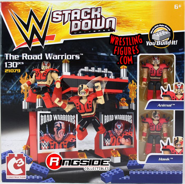2015 WWE Bridge Direct StackDown Series 4 The Road Warriors