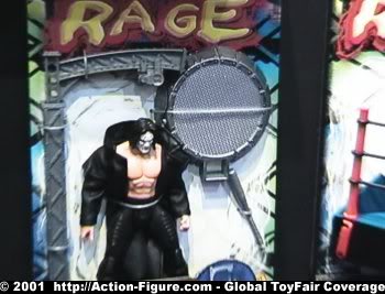 Unreleased WCW Toy Biz Ring Rage Sting [On Alternate Card]