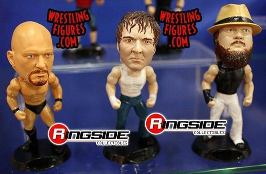 Unreleased WWE Wicked Cool Toys Bobblestars Stone Cold Steve Austin Mini Bobblehead