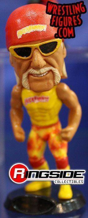 Unreleased WWE Wicked Cool Toys Bobblestars Hulk Hogan Mini Bobblehead