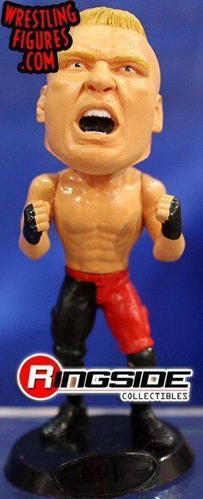 Unreleased WWE Wicked Cool Toys Bobblestars Brock Lesnar Mini Bobblehead
