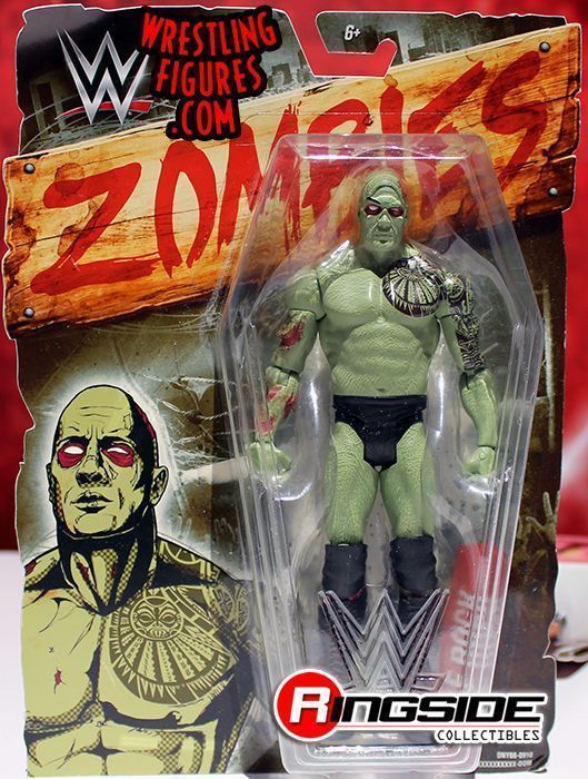 2016 WWE Mattel Basic Zombies Series 1 The Rock