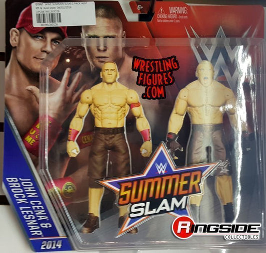 2016 WWE Mattel Basic SummerSlam Multipack: John Cena & Brock Lesnar
