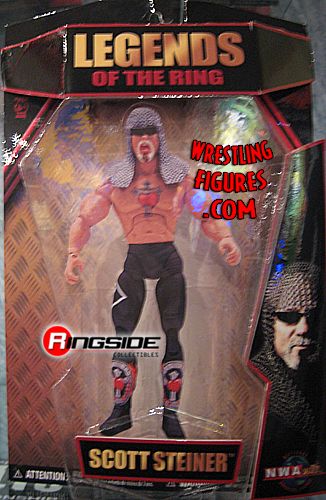 2010 TNA Wrestling Jakks Pacific Cross the Line Series 1 Scott Steiner & Kevin Nash