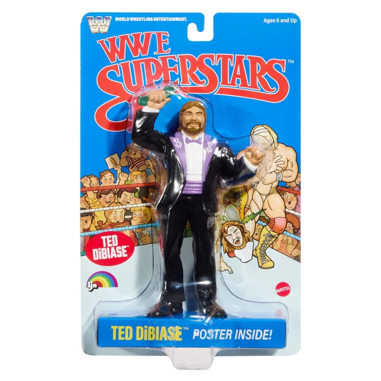 2026 Mattel LJN WWE Superstars Series 4 Ted DiBiase