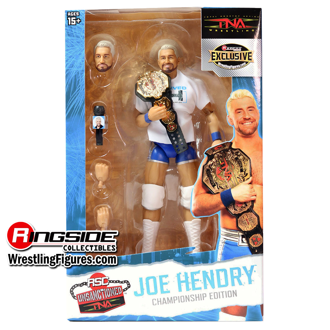 2026 TNA Wrestling RSC Toys Unsanctioned Joe Hendry [With Belt on Shoulder]