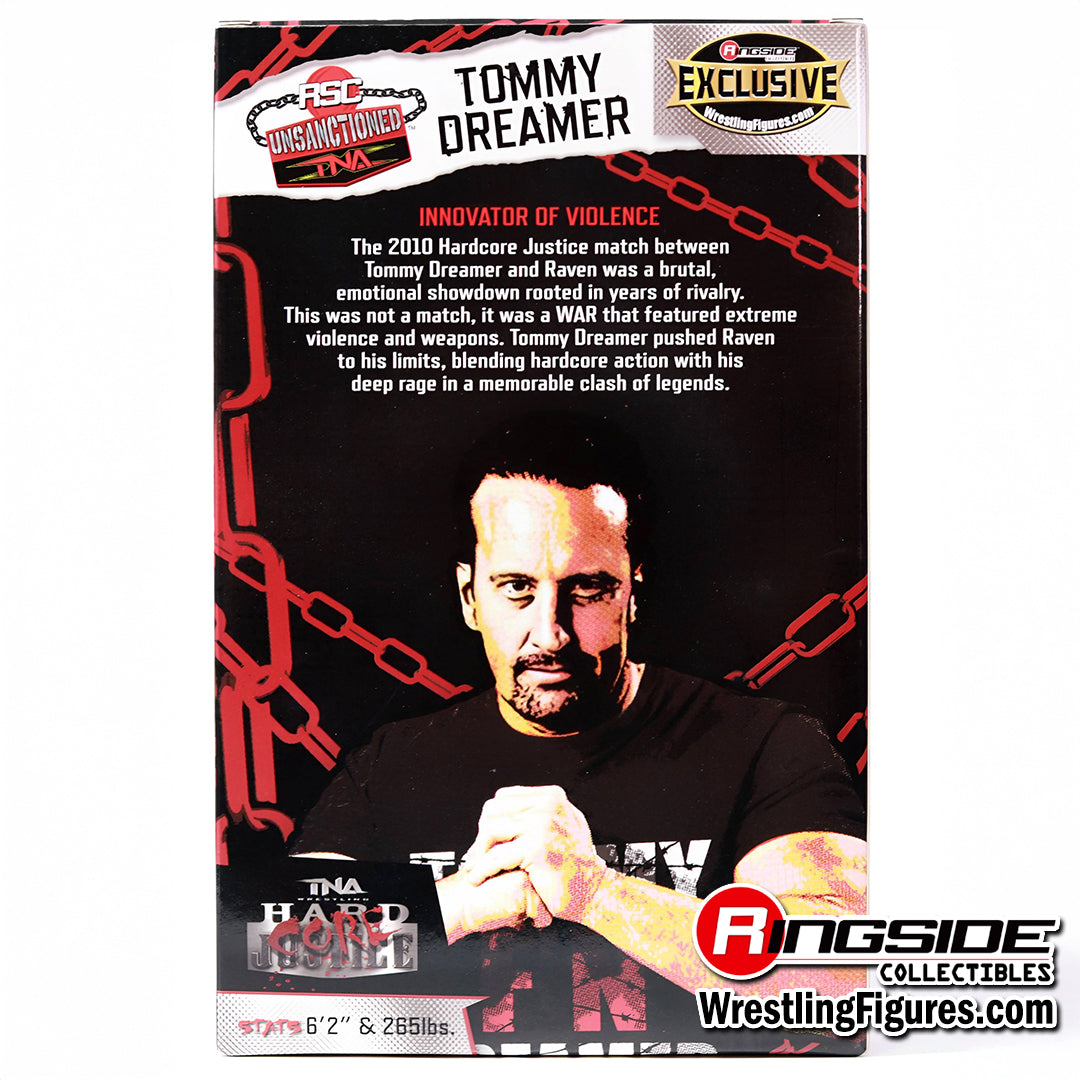 2026 TNA Wrestling RSC Toys Unsanctioned Tommy Dreamer [Innovator of Violence]
