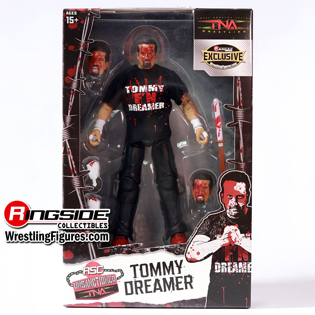 2026 TNA Wrestling RSC Toys Unsanctioned Tommy Dreamer [Crimson Mask]