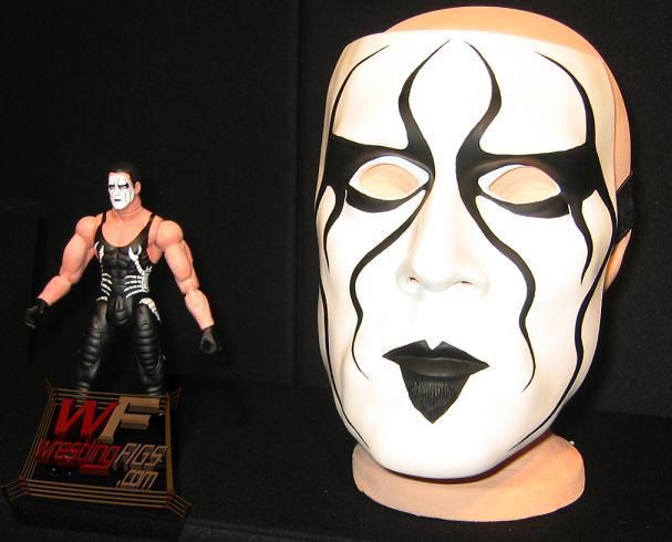 2006 Total Nonstop Action [TNA] Marvel Toys Masked Fury Sting Mask and Figure