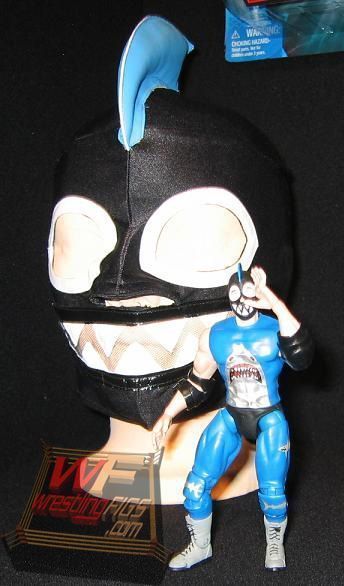 2006 Total Nonstop Action [TNA] Marvel Toys Masked Fury Shark Boy Mask and Figure