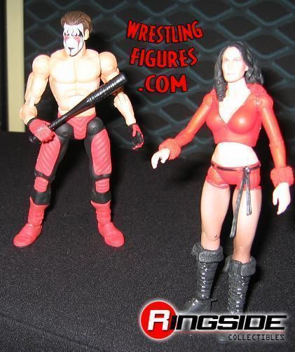 Unreleased Total Nonstop Action [TNA] Wrestling Impact! Marvel Toys Series 9 Miss Traci [Build-A-Figure]