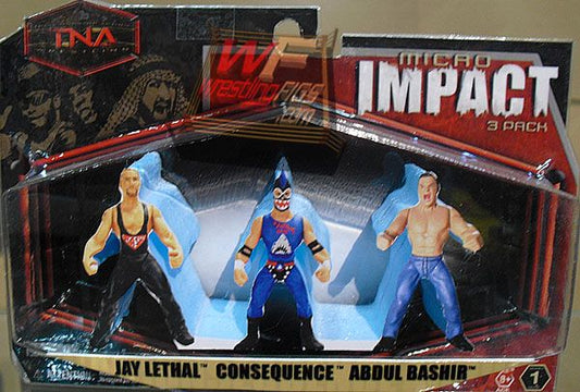 Unreleased TNA/Impact Wrestling Jakks Pacific Micro Impact! Abdul Bashir