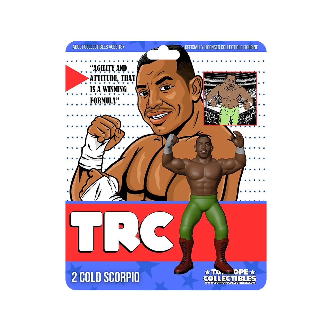 Top Rope Collectibles 2 Cold Scorpio [With Green Tights]