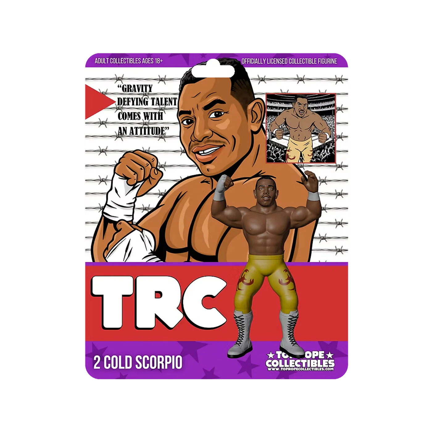 Top Rope Collectibles 2 Cold Scorpio [With Yellow Tights]