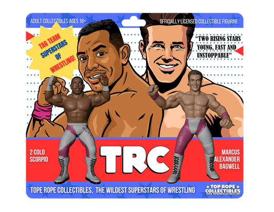 Top Rope Collectibles 2-Pack: 2 Cold Scorpio & Marcus Alexander Bagwell