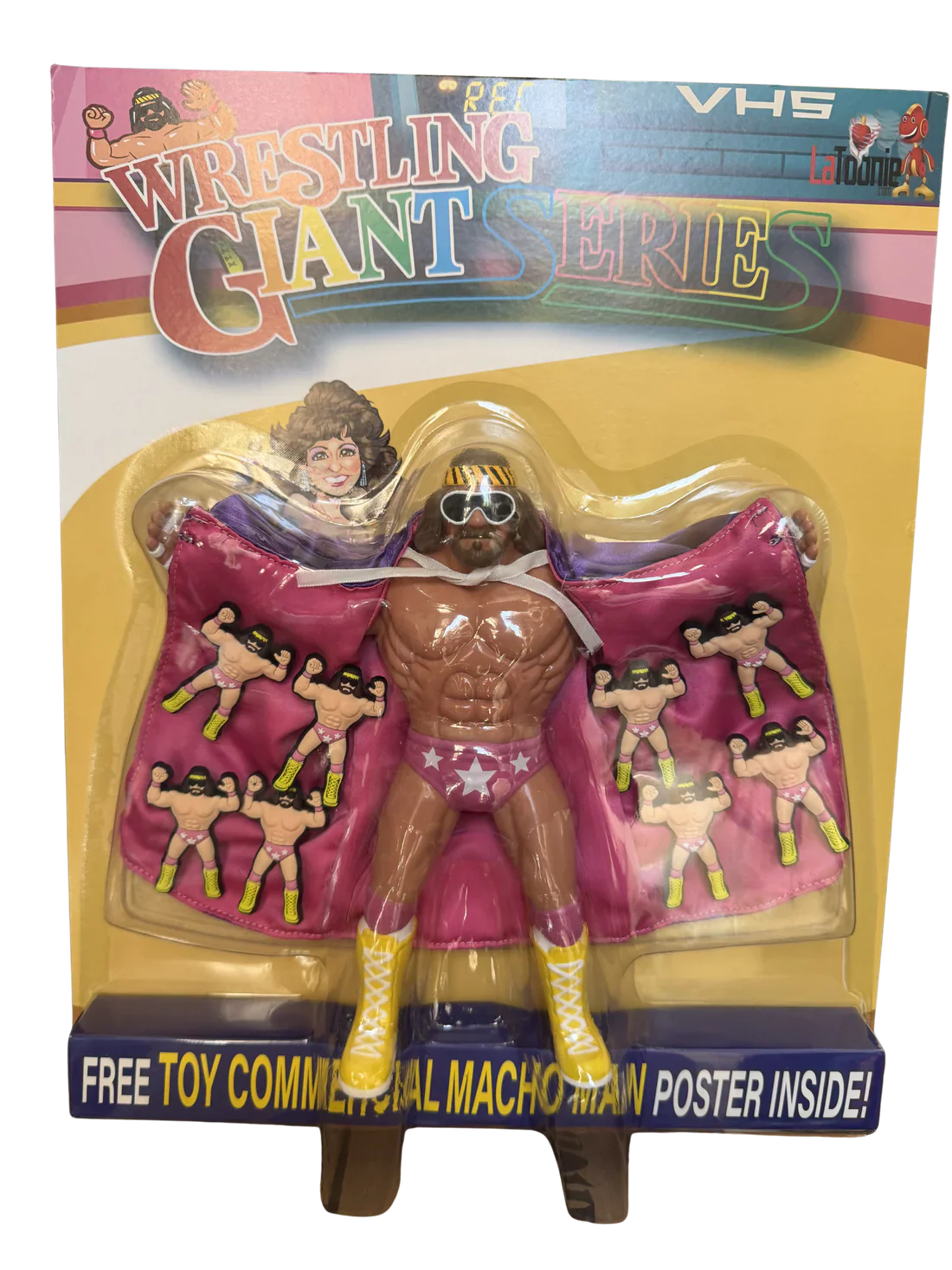 2026 LaToonie Wrestling Giant Series 8" Scale "Macho Man" Randy Savage [Commercial Edition]