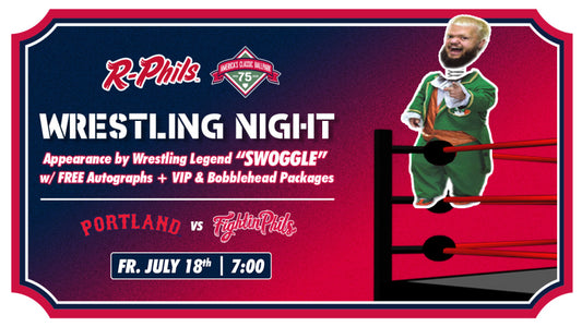 2025 Reading Fightin' Phils Swoggle Bobblehead