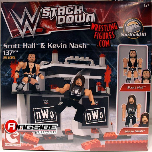 Unreleased WWE Bridge Direct StackDown Scott Hall & Kevin Nash