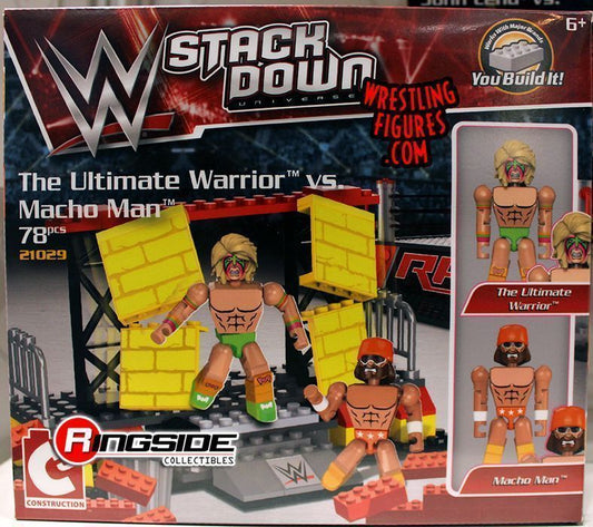 Unreleased WWE Bridge Direct StackDown Ultimate Warrior vs. Macho Man