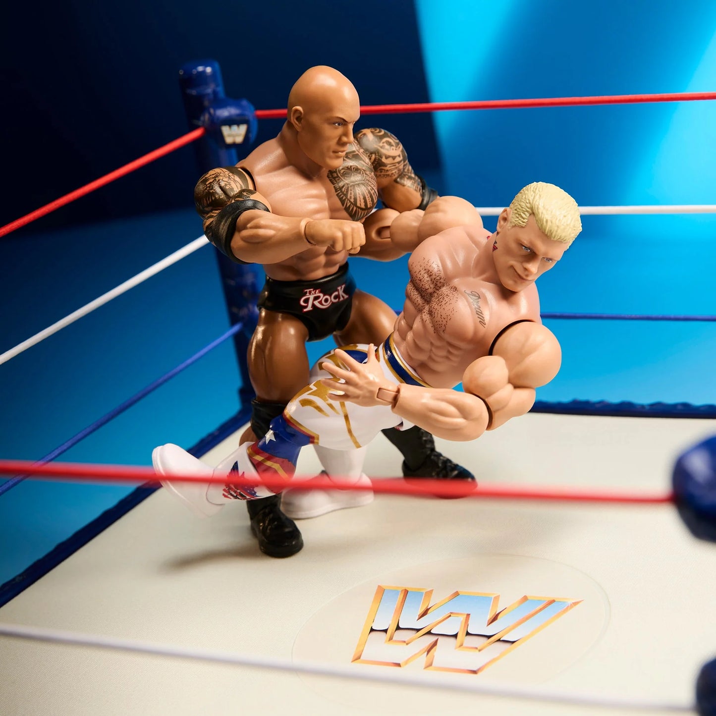 2025 WWE Mattel Superstars Rocky Maivia & "Final Boss" The Rock 2-Pack [Exclusive]