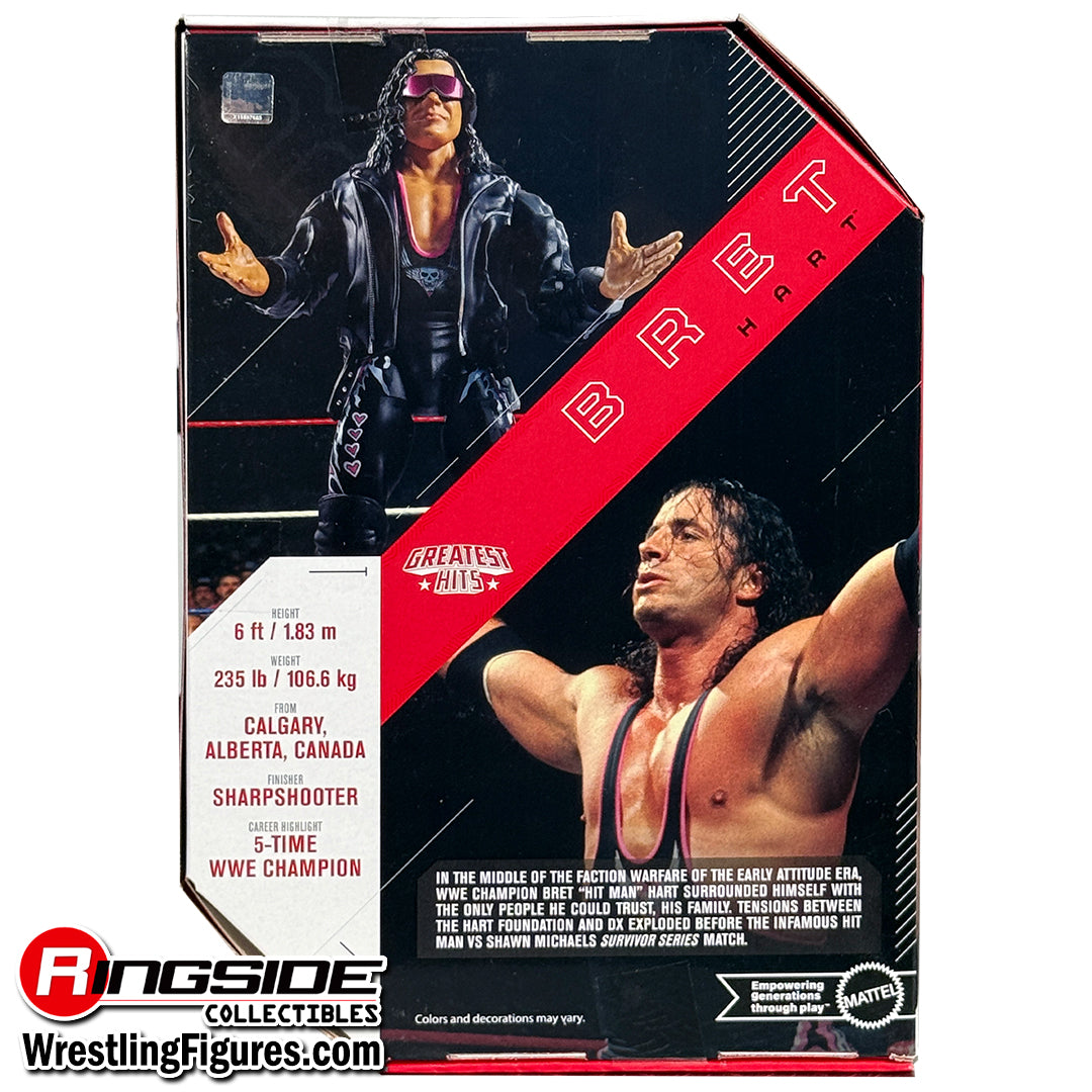 2026 WWE Mattel Ultimate Edition Greatest Hits Series 9 Bret "Hit Man" Hart
