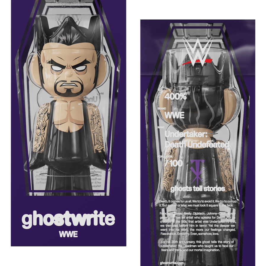 2025 WWE Ghostwrite 400% "Death Undefeated" Undertaker
