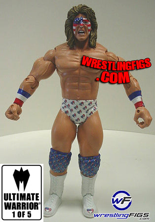 2004 WWE Jakks Pacific Classic Superstars Ultimate Warrior [America Edition, Exclusive]