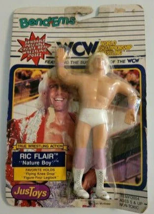 1990 WCW Just Toys Bend-Ems Ric Flair