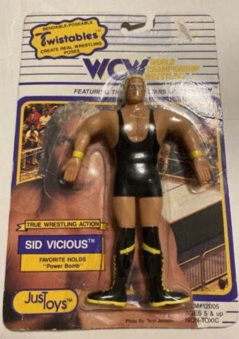 1990 WCW Just Toys Twistables Sid Vicious