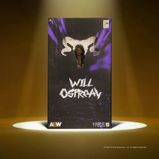 2026 AEW Jazwares Unrivaled Collection SDCC Exclusive Will Ospreay