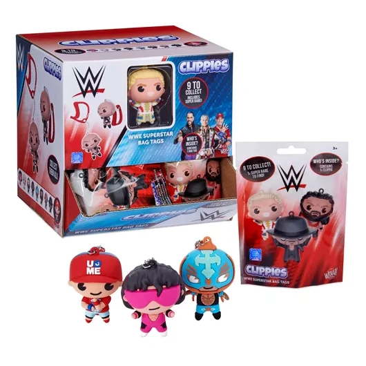 2026 WWE WOW! Stuff Clippies Series 1