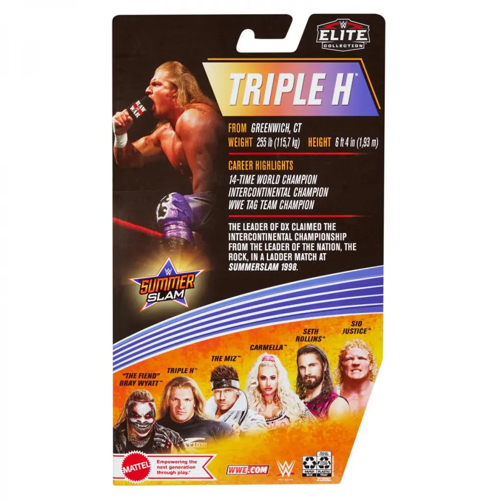 2021 WWE Mattel Elite Collection Series 86 Triple H [Chase