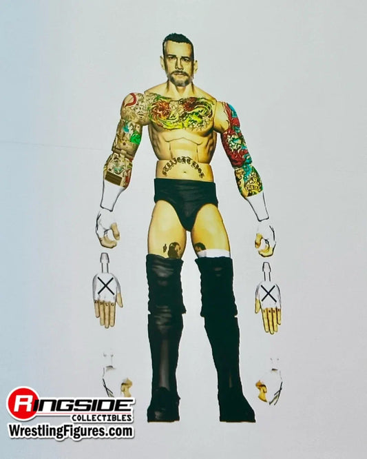 2025 WWE Mattel Elite Collection Top Picks CM Punk