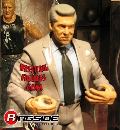Unreleased WWE Jakks Pacific Ruthless Aggression Mr. McMahon [With Brown Suit & Green Tie]