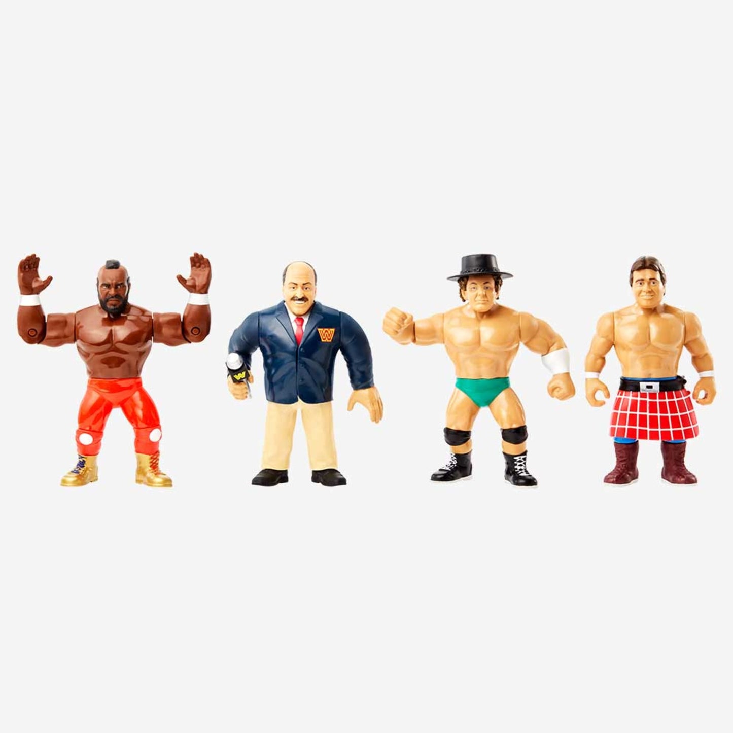 2022 WWE Mattel Creations Exclusive Retro Series 11 Official Retro 4-Pack