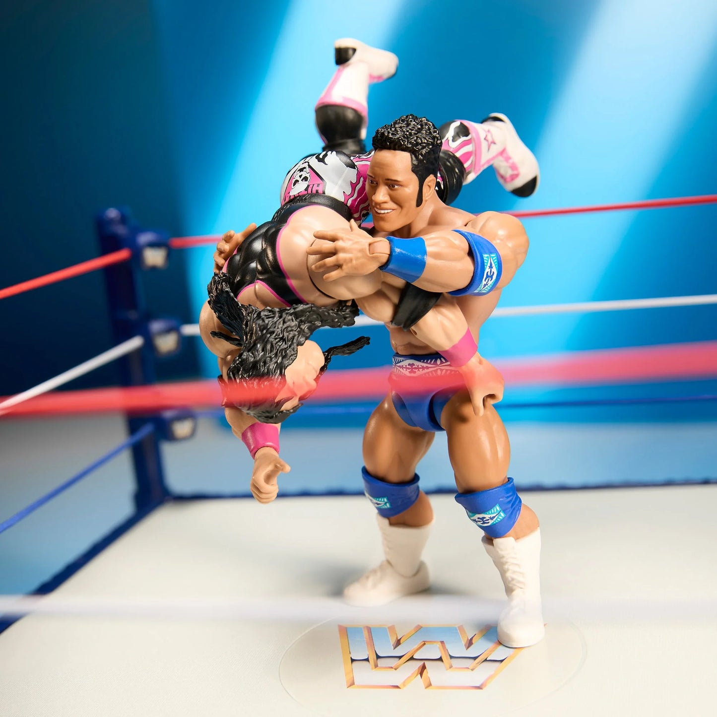 2025 WWE Mattel Superstars Rocky Maivia & "Final Boss" The Rock 2-Pack [Exclusive]