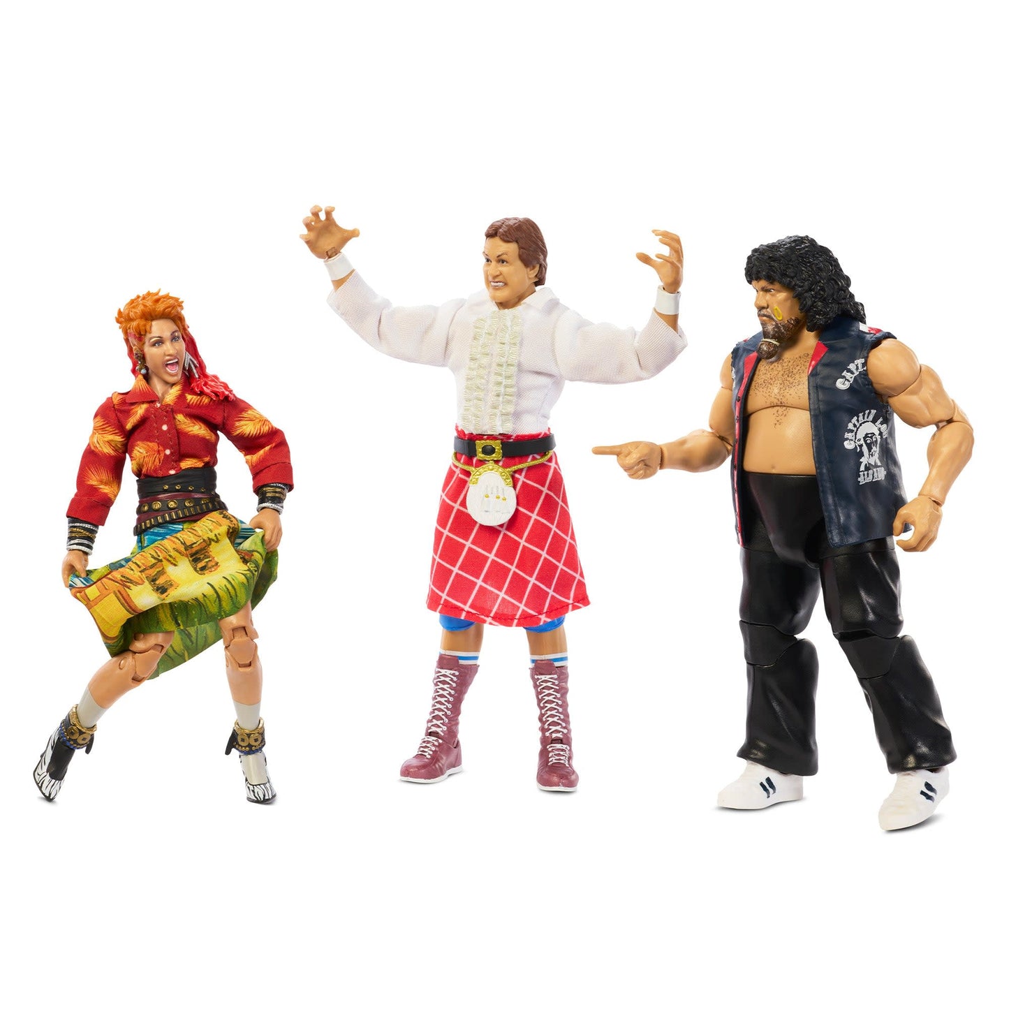 2026 WWE Mattel Elite Collection San Diego Comic Con Exclusive "Rock 'n' Wrestling Connection" 3-Pack: Cyndi Lauper, "Rowdy" Roddy Piper & Captain Lou Albano