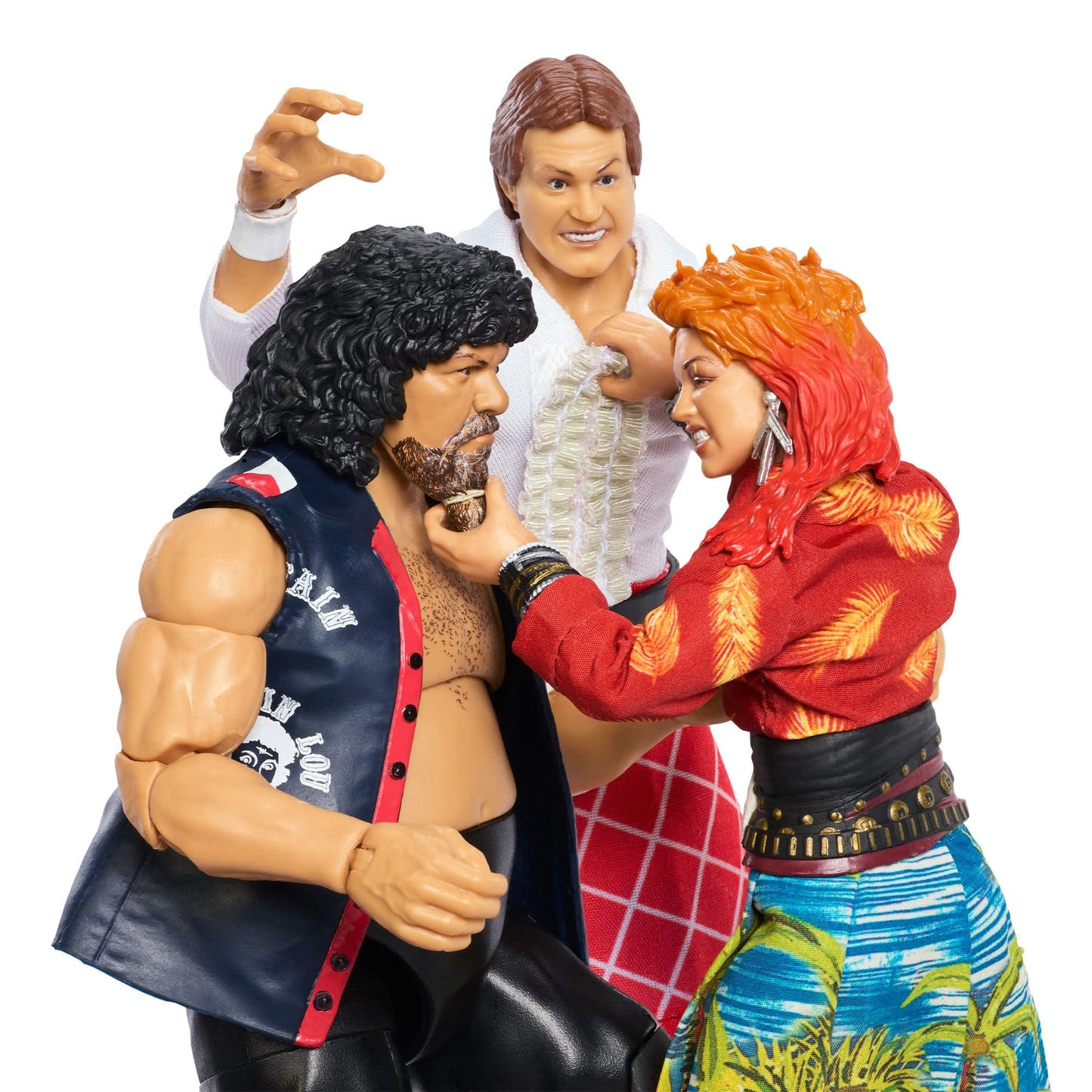 2026 WWE Mattel Elite Collection San Diego Comic Con Exclusive "Rock 'n' Wrestling Connection" 3-Pack: Cyndi Lauper, "Rowdy" Roddy Piper & Captain Lou Albano
