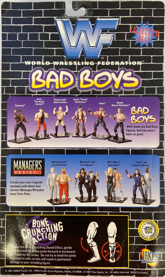1997 WWF Jakks Pacific Superstars Series 4 "Bad Boys" Hunter Hearst-Helmsley