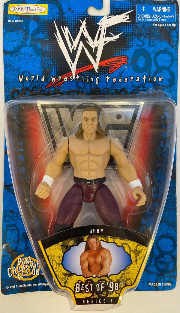 1998 WWF Jakks Pacific Best Of 1998 Series 2 HHH [Exclusive ...