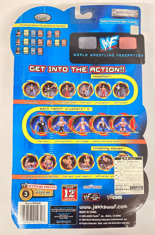 2000 WWF Jakks Pacific Titantron Live Rebellion Series 1 Undertaker