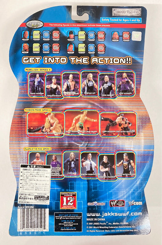2001 WWF Jakks Pacific Titantron Live Rebellion Series 3 Undertaker