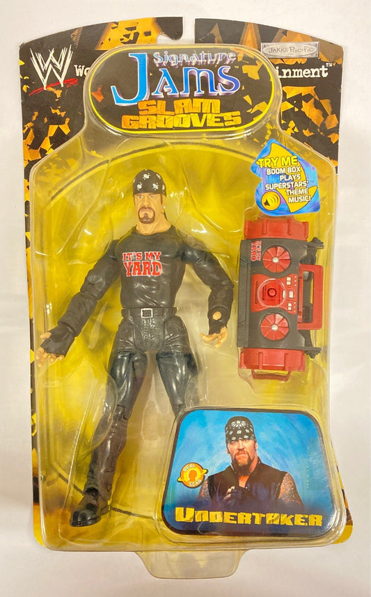 2002 WWE Jakks Pacific Titantron Live Signature Jams "Slam Grooves" Undertaker