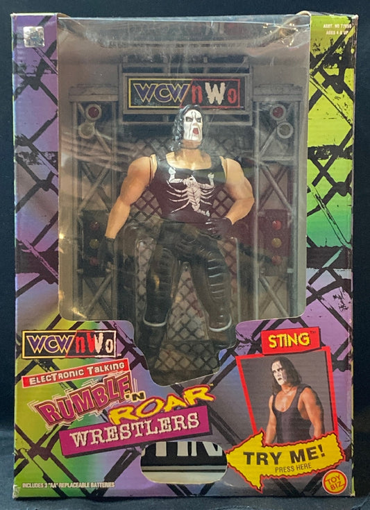 1999 WCW Toy Biz Rumble 'N' Roar Wrestlers Sting